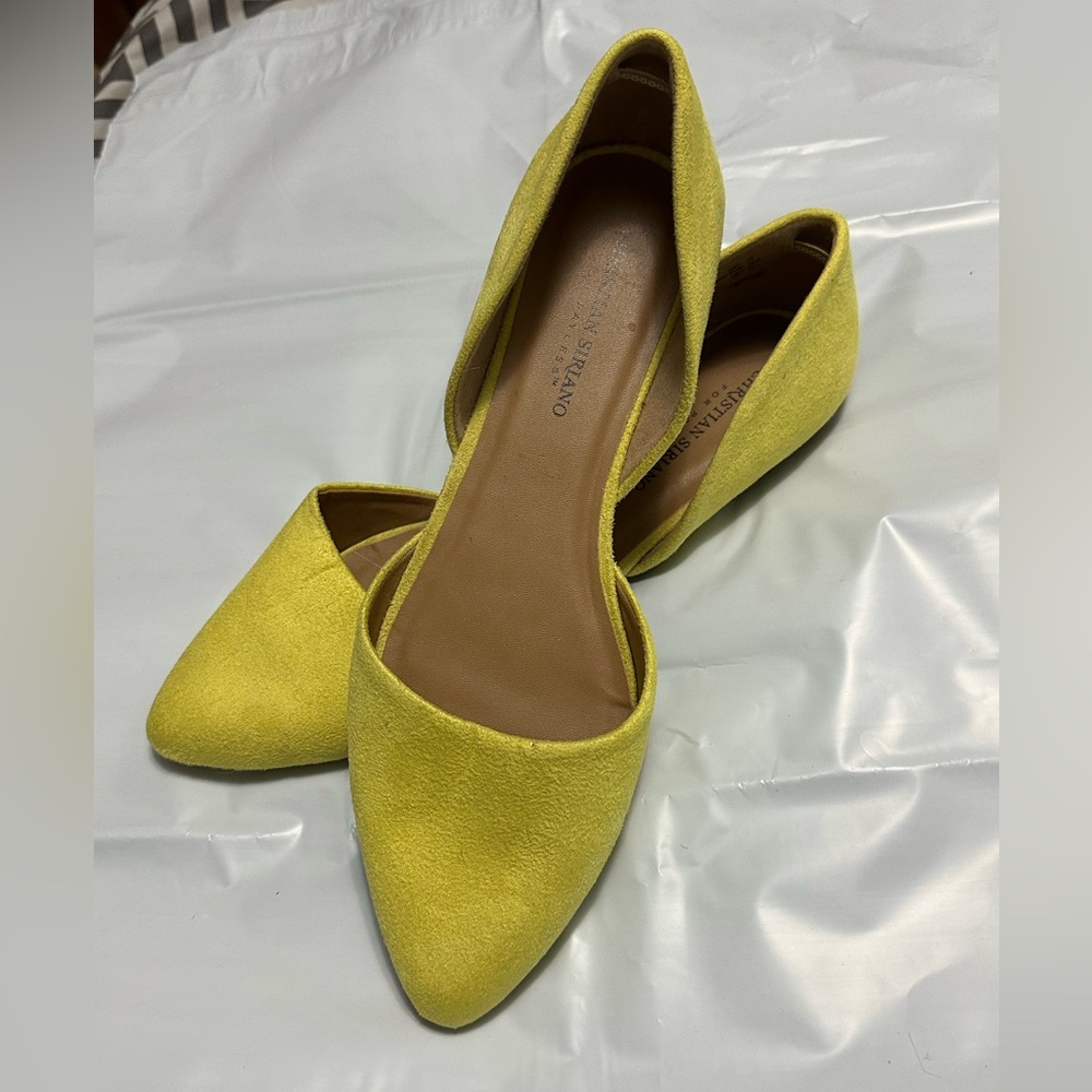 Christian Siriano by Payless Yellow Flats